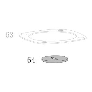 Запчасть AN03A-037A Шайба бойка N851L-49 N851H-64