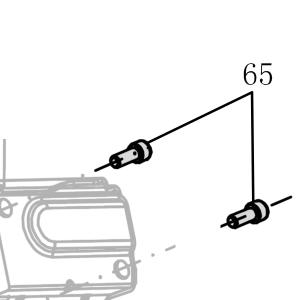 Запчасть B01-01-050100-02 Болт M5X10 N851L-71 N851H-84 HB3515-41 HB3518-41 CN45R-65 (вид 1)