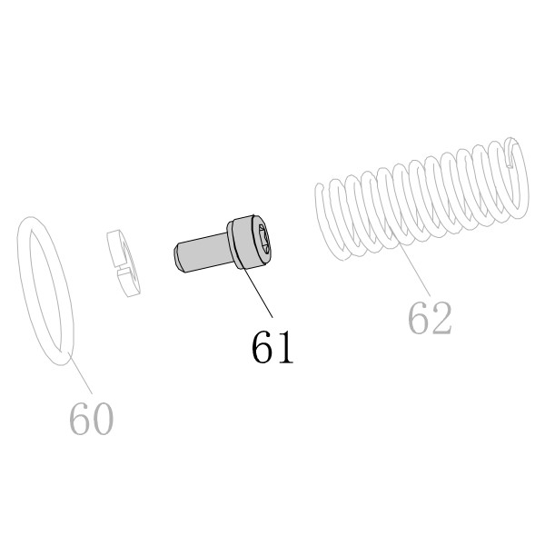 Запчасть B01-01-060120-02 Болт M6X12 CN90-61 CN100-46 CN100-69 N851H-3