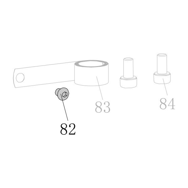 Запчасть B01-06-030060-02-NL Болт M3X6 MP622B-62 MP630B-62 MP635B-60 MP650B-67 MP650B-76 N851L-69 N851H-82