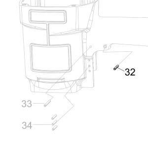 Запчасть B02-030220-02 Штифт ф3×22 CN55-7 CN70B-28 CN80B-32 N851L-26 N851L-59 N851H-36 N851H-72 (вид 3)