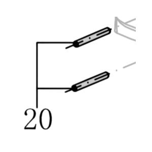 Запчасть B02-030300-02 Штифт ф3×30 N851L-27 CN45R-20