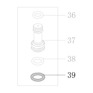 Запчасть B08-008800190 Кольцо уплотнительное 8.8X1.9 CN55-44 CN70B-35 CN80B-41 CN90-39 N851F-41 CN100B-38 CN130-39 N851L-38 N851H-49 CN100-33 CN45R-69 (вид 6)