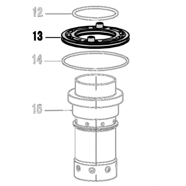 Запчасть 110560 CYLINDER COLLAR Фланец цилиндра N5023R-13 N5024R-13