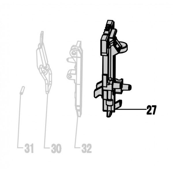 Запчасть 210300 NOSE Нос NT65R-27