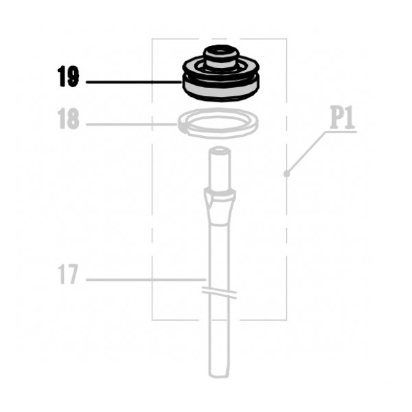 Запчасть 310 360 PISTON Поршень Бойка CRN45A-19