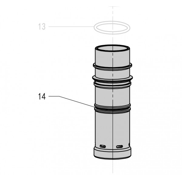 Запчасть 311330 CYLINDER Цилиндр F50R-14