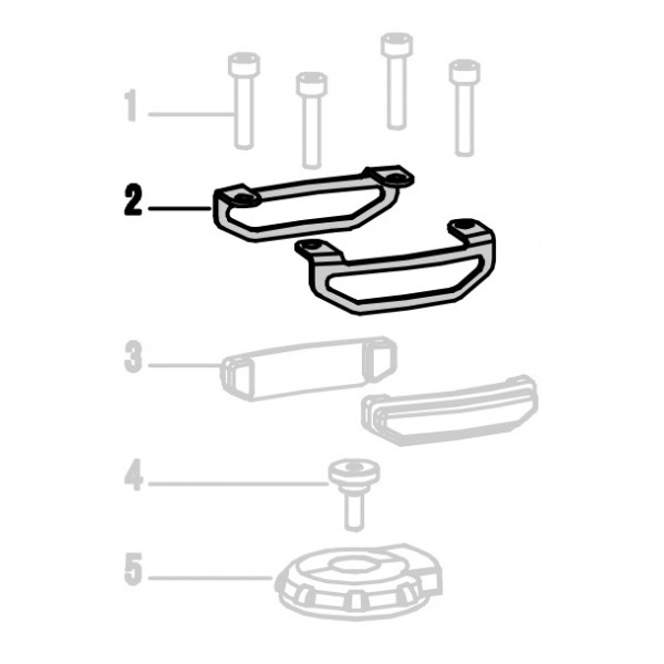 Запчасть 321 790 SIDE PROTECTOR Боковая скоба CRN45A-2