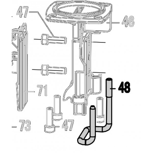 Запчасть 324000 EXTENSION BAR Упор предохранителя N5023R-48