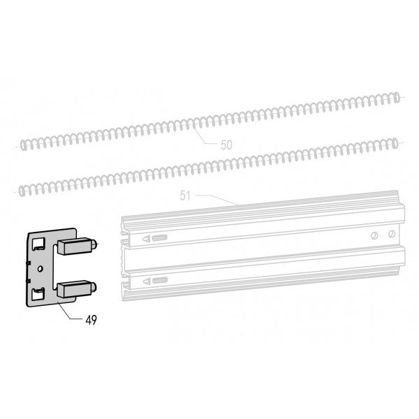 Запчасть 326040 NAILFVEDER Толкатель F50R-49