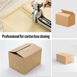 Скоба упаковочная для картона 35/18 (B-18) 16Ga, медная, упак. 1600 шт. (вид 6)