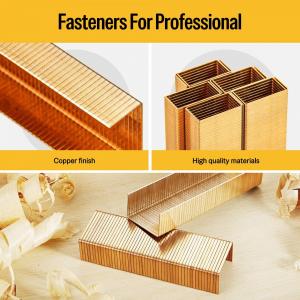 Скоба упаковочная для картона 35/18 (B-18) 16Ga, медная, упак. 1600 шт. (вид 7)