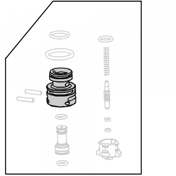 Запчасть 421820 TRIGGER VALVE CAGE Корпус клапана 9040R-34