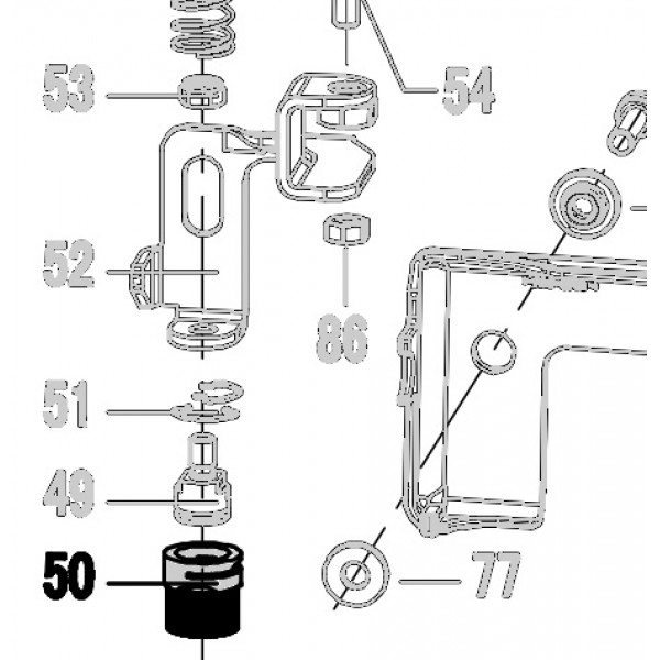 Запчасть 421910 ADJUSTER Регулятор N5023R-50