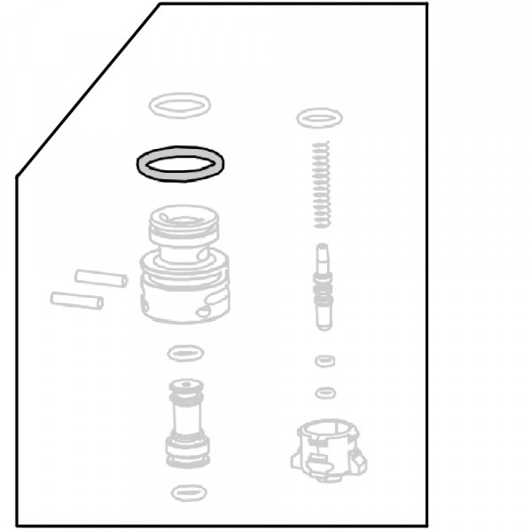 Запчасть 510 410 O-RING 18.3X2.65 Кольцо уплотнительное CN55R-76 CN57R-67 CN70R-63 CN80R-69 CN90R-69 CN90B-65 CN100R-69 N851R-66 CRN45A-51 9040R-33 NT65R-63