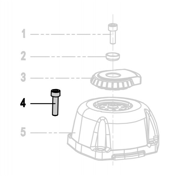 Запчасть 610 120 BOLT M5X25 Болт N5023R-1 N5024R-1 N851R-82 CRN45A-1 CRN45A-64 9040R-4 F50R-2