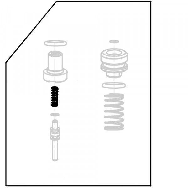 Запчасть 620300 CHECK SPRING (A) Пружина F50R-65