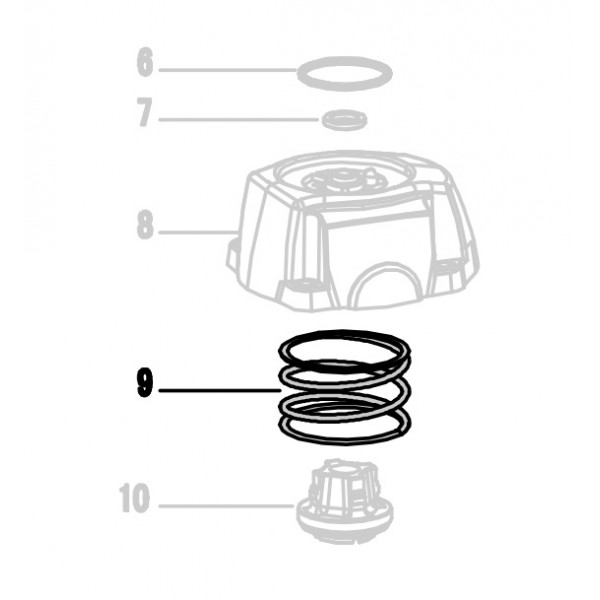 Запчасть 620 770 COM. SPRING Пружина CRN45A-9