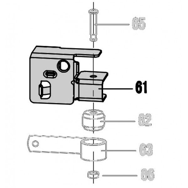 Запчасть 324460 NAIL FEEDER Толкатель скобы N5024R-61