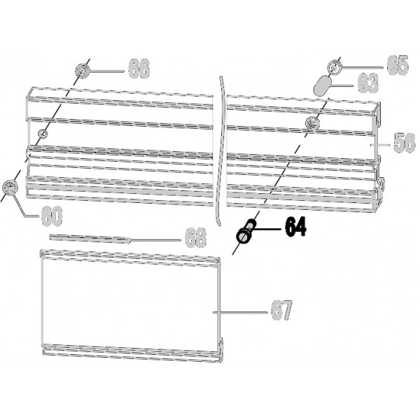 Запчасть 324720 STRAIGHT PIN B Штифт N5023R-64