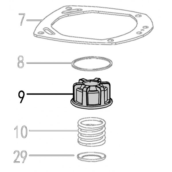 Запчасть 420 370 PISTON STOP Стопор поршня CN80R-9 CN80F-9 CN90R-9 CN90B-9