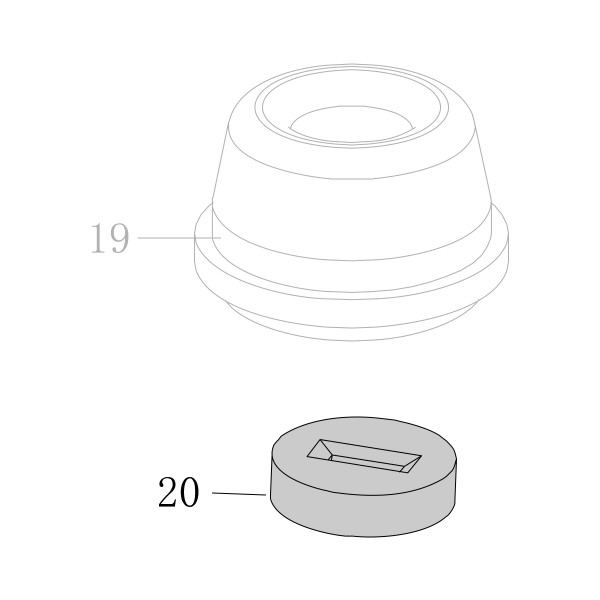 Запчасть AA16A-003A Шайба бойка 440KB-20