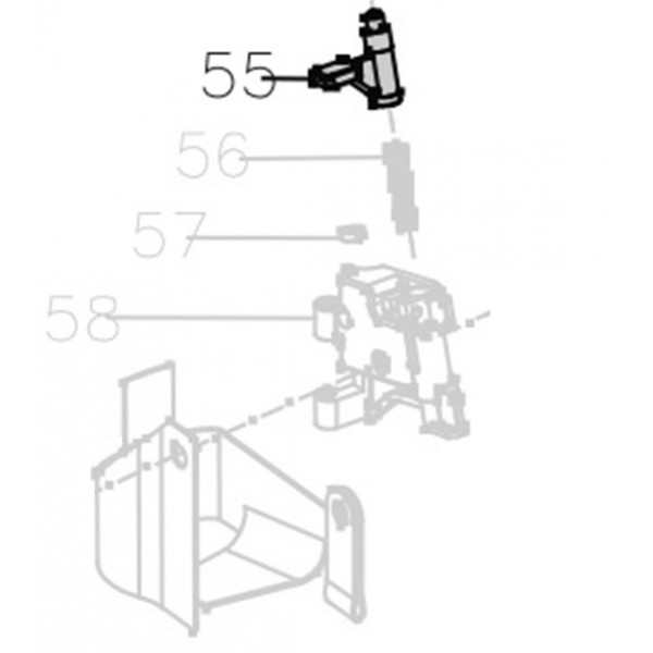 Запчасть AA40A-023A Защелка MCN55-55 MCN70B-60 MCN80B-68 MCN90-67 MCN100-53