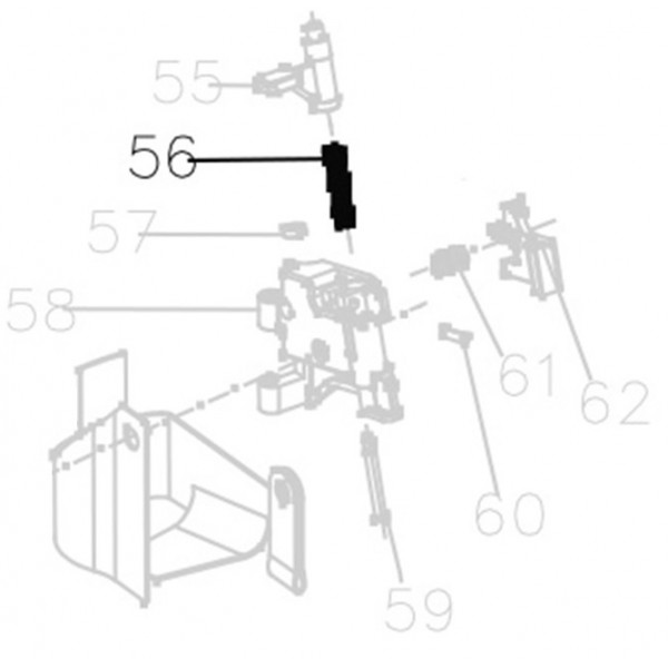 Запчасть AA40A-024A Пружина MCN55-56 MCN70B-59 MCN80B-69 MCN90-68