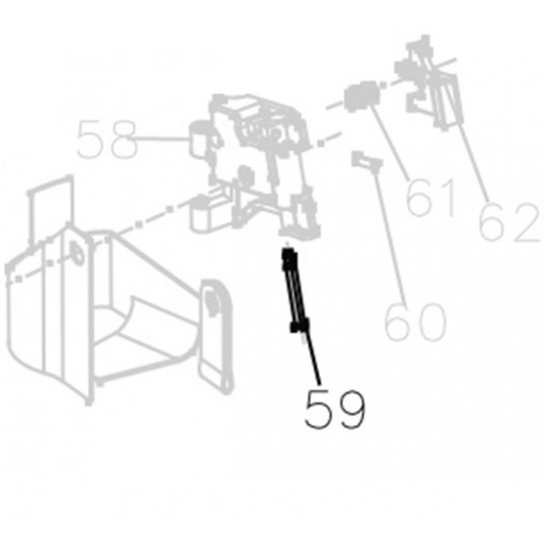 Запчасть AA40A-025A Штифт MCN55-59