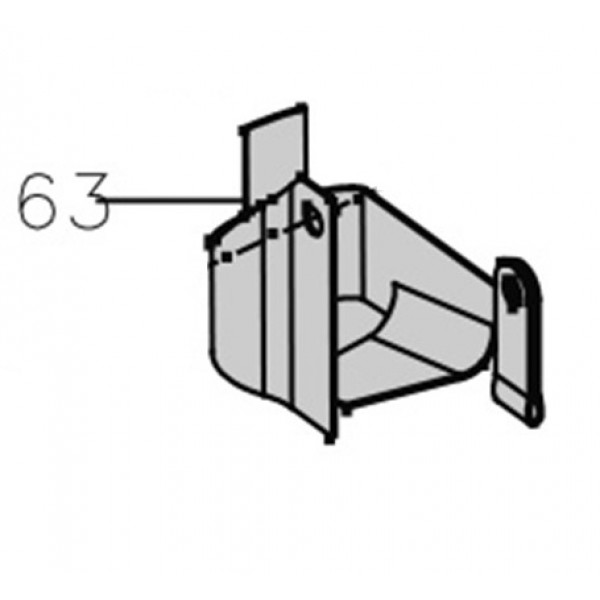 Запчасть AA40A-034A Искрогаситель MCN55-63