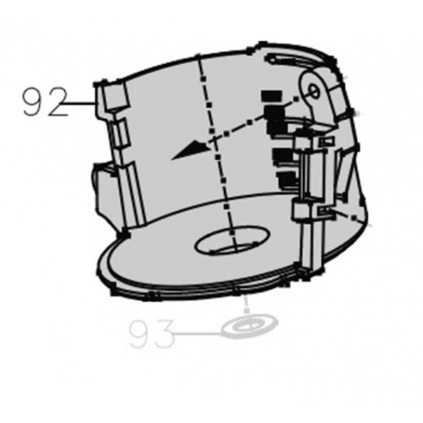 Запчасть AA40A-040A Магазин MCN55-92