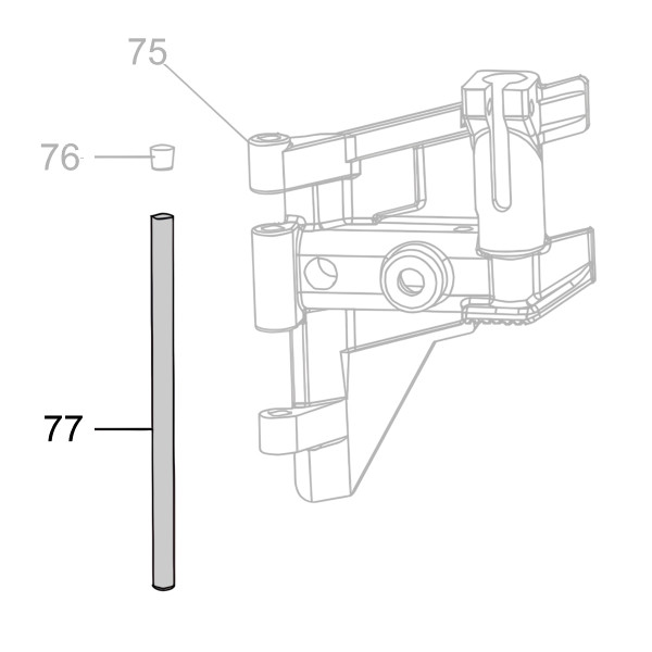 Запчасть AA42A-018A Штифт CN70B-50 CN80B-77