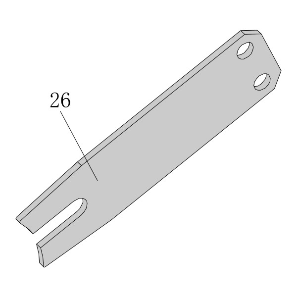 Запчасть AA58B-003A Наконечник толкателя SC7C-I2-26