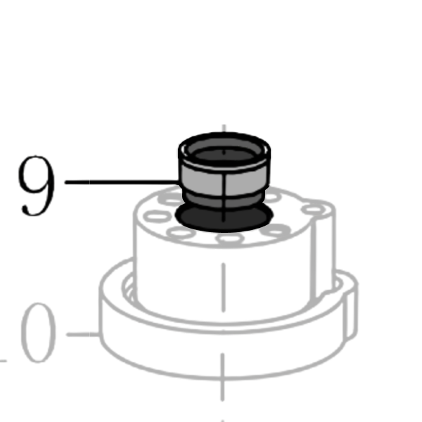AN12A-065A Клапан поршня CN45R-9 (AA62B-017A)