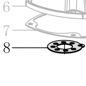 AN12A-005A Прокладка уплотнитель CN45R-8