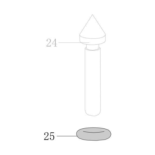 Запчасть B08-002000150 Кольцо уплотнительное 2X1.5 MP622B-27 MP630-27 MP635-26 MP630B-27 MP635B-28 MP650B-27 8016B-25