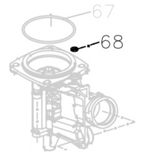 Запчасть B08-004000150 Кольцо уплотнительное 4X1.5 MCN55-68 MCN70B-46 MCN80B-51 MCN90-49