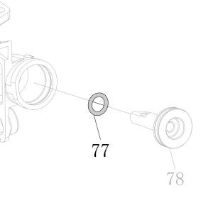 Запчасть B08-009800240 Кольцо уплотнительное 9.8X2.4 CN55-3 CN55-77 CN70B-62 CN80B-60 CN90-58 N851F-3 CN100B-53 CN130-54 CN100-66 (вид 5)