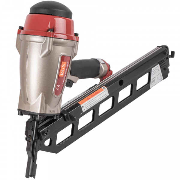 PSN100-34 Нейлер реечный пневматический для гвоздей 50-100 мм, 34 градус