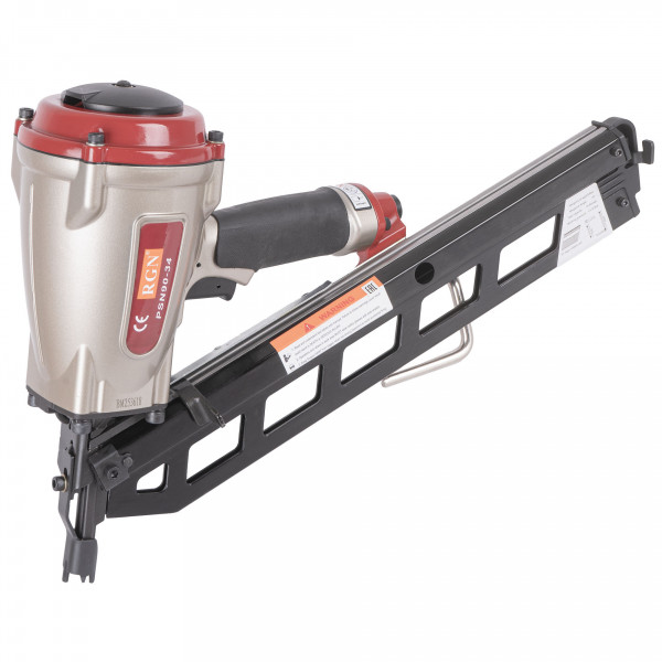 PSN90-34 Нейлер реечный пневматический для гвоздей 50-83 мм, 34 градус