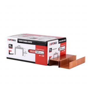 Скоба упаковочная для картона 3522 (B-22) 16Ga, омедненная, упак. 1400 шт. (вид 1)