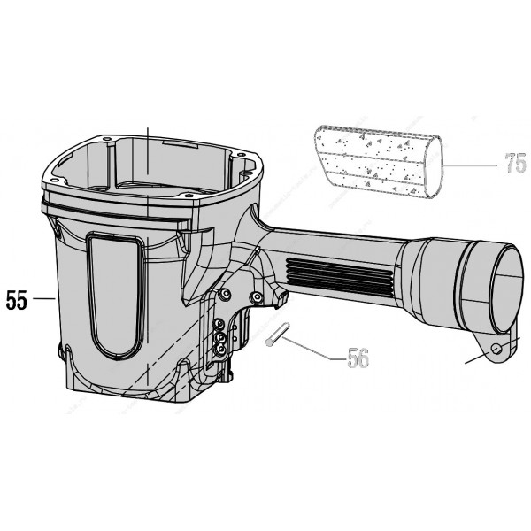 Запчасть 110 460 BODY Корпус CN100R-55