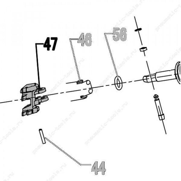 Запчасть 210 080 FEED PAWL Толкатель затвора CN70R-42 CN80R-47 CN90R-47