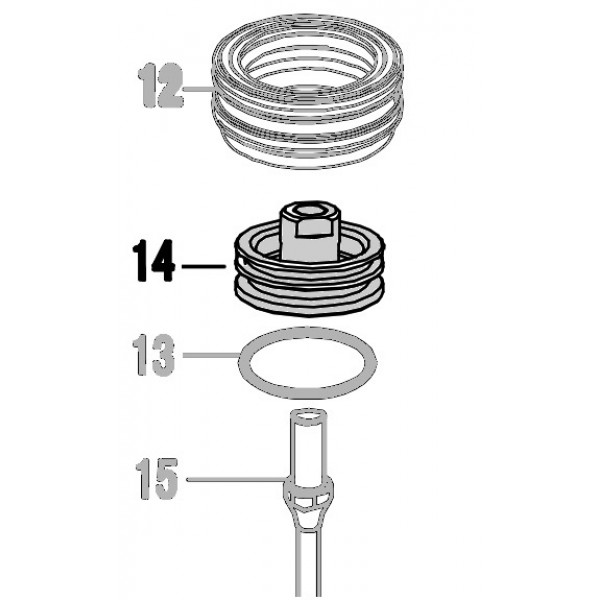 Запчасть 310 280 PISTON Поршень Бойка CN57R-14