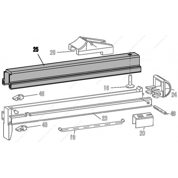 Запчасть 310 460 COVER Обойма магазина 8016R-25