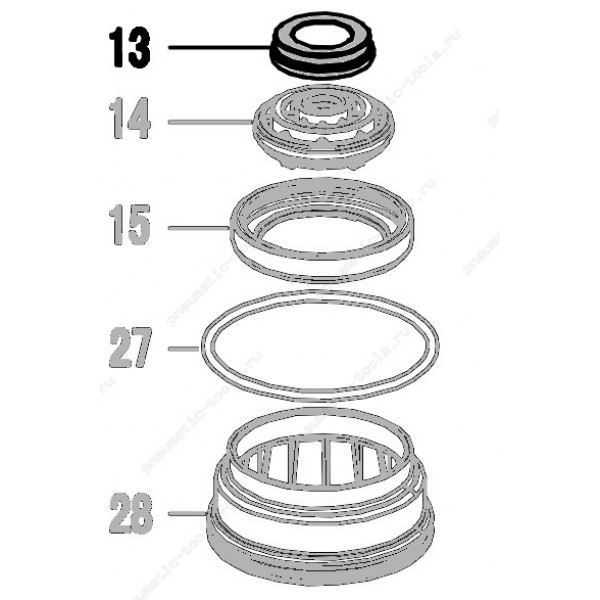 Запчасть 320 900 PISTON STOP SEAT Шайба стопора N851R-13