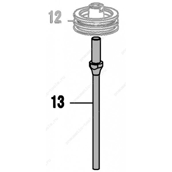 Запчасть 322 080 DRIVER BLADE Боек без поршня  CN70R-13