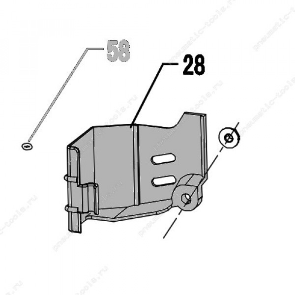 Запчасть 420 180 GUARD COVER Крышка защитная CN55R-36 CN57R-25 CN80R-28 CN90R-28