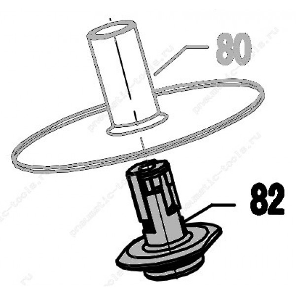 Запчасть 420 440 MAGAZINE POST Втулка магазина CN70R-82