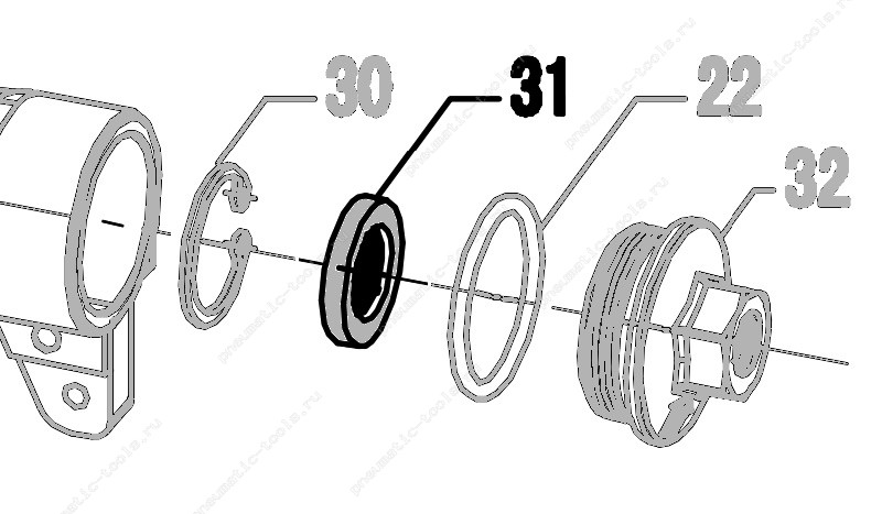 Запчасть 420 540 FILTER Фильтр CN55R-80 CN57R-52 N851R-31 CRN45A-61 (вид 2)